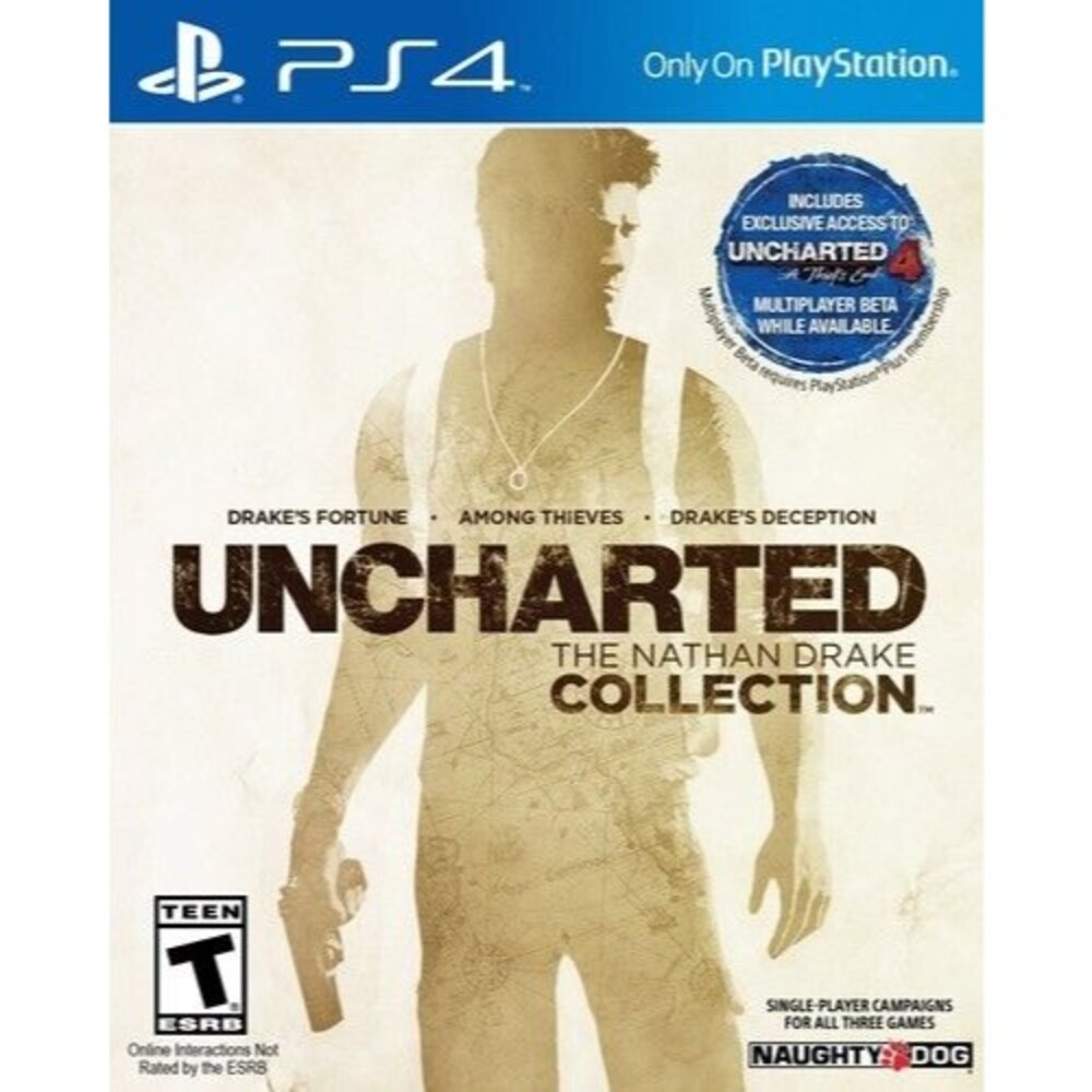 Uncharted The Nathan Drake Collection for PlayStation 4 PS4 (1367) New Sealed